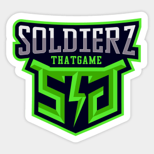 Esports Logo "SoldierzThatGame" Sticker